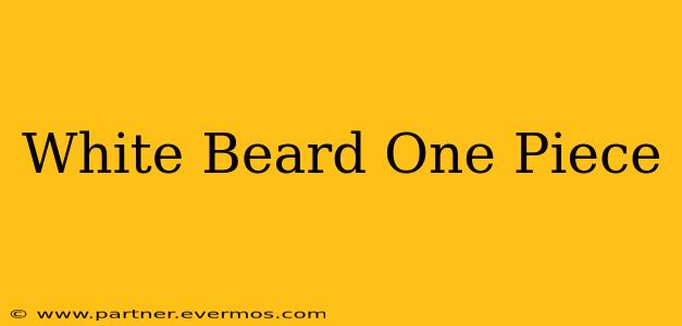 White Beard One Piece