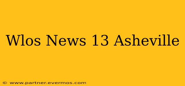 Wlos News 13 Asheville