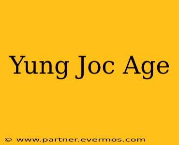 Yung Joc Age